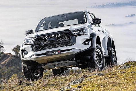 Toyota HiLux GR Sport ute towing claim compromised - carsales.com.au Hilux Gr Sport, Toyota New Car, Ford Ranger Wildtrak, Ford Ranger Raptor, Car Signs, Nissan Navara, Car Showroom, Car Finance, Toyota Hilux