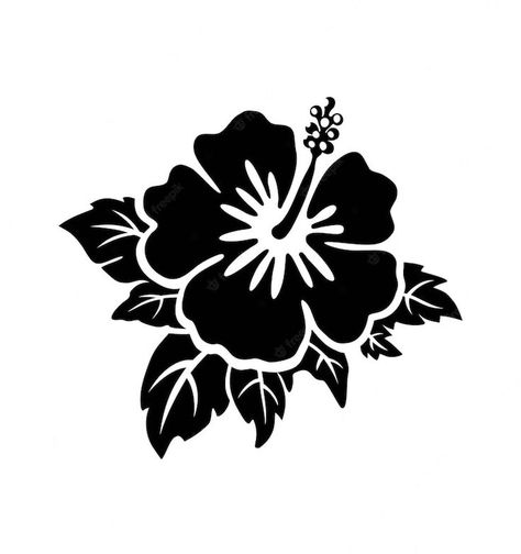 Tattoo Silhouette, Vector Tattoo, Flower Pattern Drawing, Henna Stencils, Floral Stencil, Diy Leaves, Flower Logo Design, Silhouette Drawing, Flower Vector