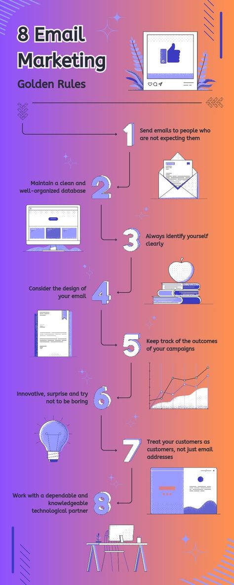 8 Golden Rules For Email Marketing Email Campaign Design Layout, B2b Marketing Design, B2b Marketing Ideas, Marketing Campaign Ideas, Email Marketing Layout, B2b Marketing Strategy, Email Management, Youtube Automation, Social Media Automation