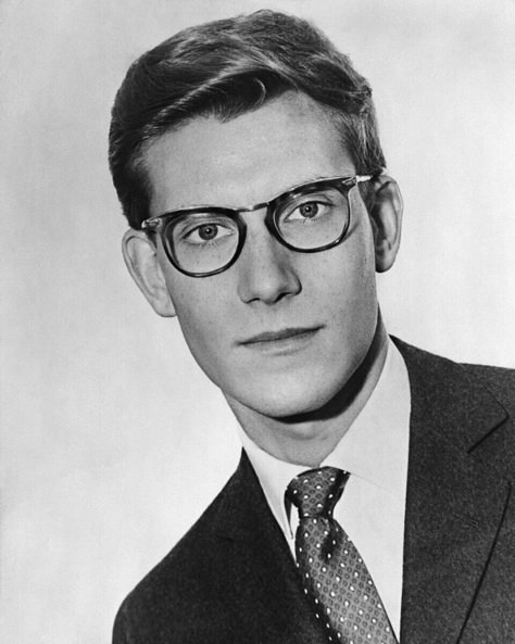 Young designer Wearing Glasses, A Man, Yves Saint Laurent, Saint Laurent, Black