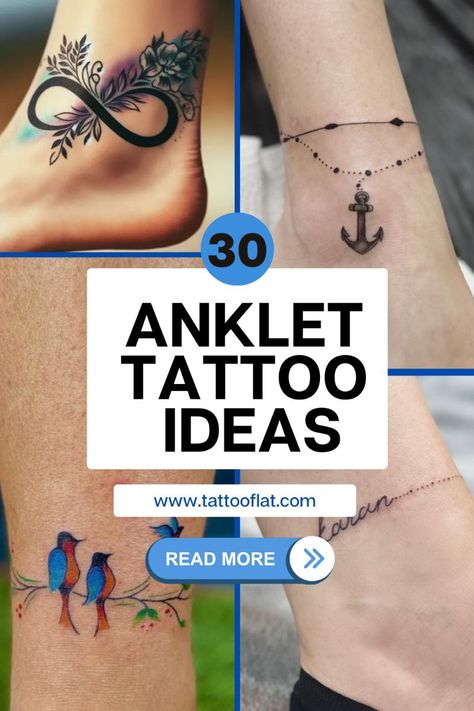 “Dainty Word Tattoos” A new trend in body art is emerging, and it’s much more delicate than the traditional black work or bold designs we’re used to s... Ankle Tattoos For Women With Meaning, Anklette Tattoo, Anklet Tattoos For Women Unique, Dainty Ankle Tattoos For Women, Ankle Bracelet Tattoos For Women, Tattoo Ankle Ideas, Ankle Tattoos For Women Anklet, Dainty Word Tattoos, Dainty Patterns