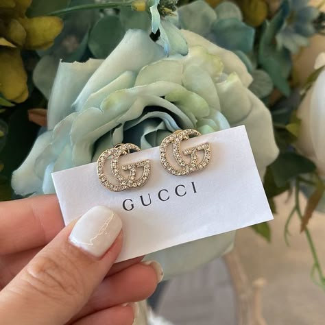 Gg Earrings, Gucci Earrings, Luxury Belts, Gucci Jewelry, Expensive Jewelry Luxury, Luxe Jewelry, Dope Jewelry, Jewelry Fashion Trends, Girly Accessories