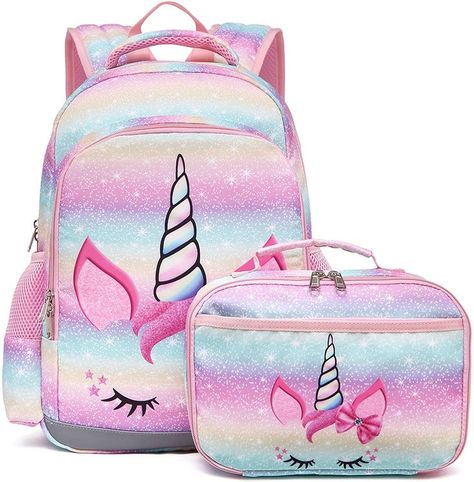 Unicorn Bag, Girls Backpack, Unicorn Backpack, Kids School Backpack, Backpack Reviews, Girl Backpacks School, Backpack Lunch Bag, Toddler Backpack, Outdoor School