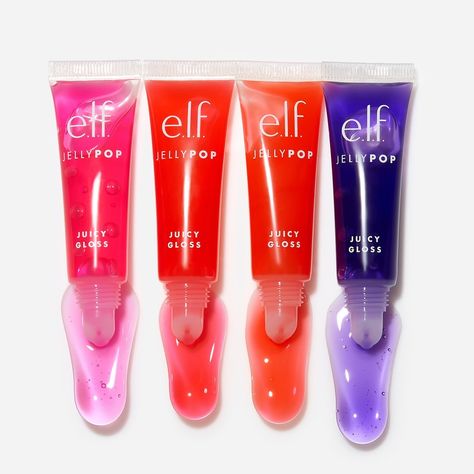 e.l.f's Jelly Pop Collection Is A Line Of Watermelon Infused Makeup & Skin Care — All Under $15 Vegan Lip Gloss, Best Acne Products, Lip Gloss Balm, Best Lip Gloss, Elf Cosmetics, Cruelty Free Cosmetics, Moisturizing Lip Balm, Lip Glosses, Lip Hydration