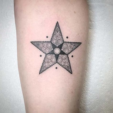 21 Amazing Star Tattoos and Ideas for Women – StayGlam Star Of David Tattoo, Star Foot Tattoos, Best Star Tattoos, Geometric Line Tattoo, Armband Tattoos, Stylish Tattoo, Star Tattoo Designs, Star Tattoo, Original Tattoos