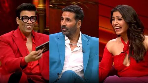 The internet is won over by Samantha's savagery nature and Akshay's humorous personality in Coffee With Karan7 EP3. | Said List Comedy Lines, Samantha Ruth Prabhu, Koffee With Karan, Marital Problems, Samantha Ruth, Karan Johar, Akshay Kumar, Dance Moves, Boss Lady