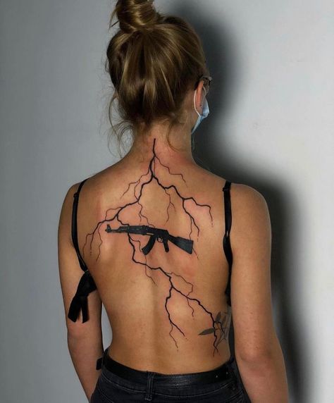 𝕱𝖑𝖆𝖘𝖍 𝕸𝖎𝖓𝖉 𝕮𝖎𝖗𝖈𝖑𝖊 ® on Instagram: “Lightning Source @authentic_vegan_tattoos” Lightning Tattoos, Cover Up Tattoos For Women, Arm Tattoos Drawing, Lightning Tattoo, Tattoo On Back, Wrap Tattoo, Vegan Tattoo, Henna Tattoo Designs Simple, Knee Tattoo