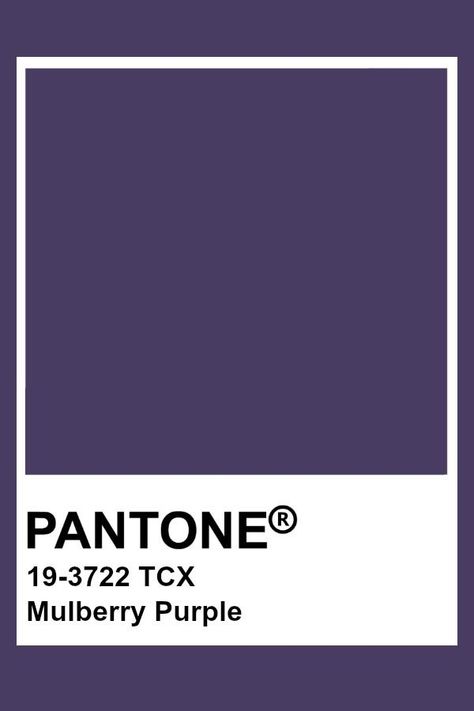 Mulberry Purple Aesthetic, Purple Pantone Shades, Pantone Viola, Pantone Colors Purple, Dark Purple Pantone, Pantone Purple Shades, Dark Purple Color Palette, Color Palette Pantone, Pantone Violet