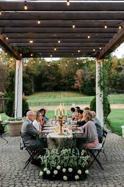 Private Chef Wedding, Microwedding Reception Ideas, Micro Reception Ideas, Unique Micro Wedding Ideas, Garden Micro Wedding, Micro Wedding Reception Ideas, Luxury Micro Wedding, Private Wedding Ideas, House Wedding Ideas Small Indoor