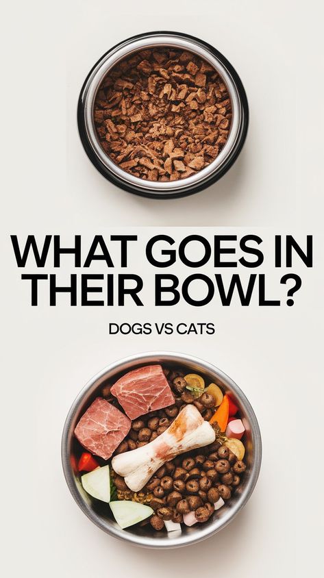 Thinking about raw feeding? Find out the key differences between raw feeding for dogs and cats! Raw Feeding For Dogs, Pet Care Tips, Cool Diy Projects, Pet Health, Raw Food Recipes, Care Tips, Training Tips, Health And Nutrition, Pet Care