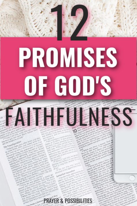 open Bible with cell phone on it The Faithfulness Of God, God’s Faithfulness, Gods Faithfulness, Gods Promises Quotes, Diy Prayer Journal, Faithfulness Of God, Prayer Line, God Is Faithful, Promises Of God