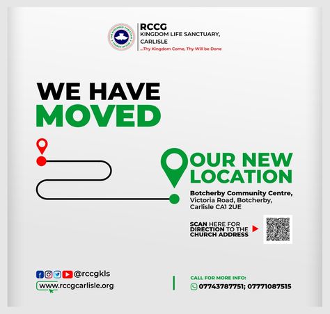 We have moved to another location Location Flyer Design, New Location Announcement, Graphic Design Inspiration Poster, Flyer Inspiration, Nightlife Party, Church Media Design, Photoshop Tutorial Typography, Social Media Branding Design, Berry Berry