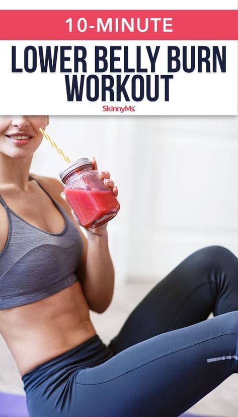 We created the 10-Minute Lower Belly Burn Workout to give you the best moves to target your lower belly from all angles and burn the fat away. Burn Workout, Crunches Workout, Lower Belly, Belly Fat Workout, Fat To Fit, Belly Workout, Flat Belly Workout, Burn Belly Fat, Leg Workout