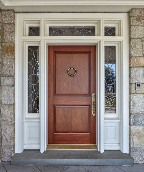 Leaded glass windows