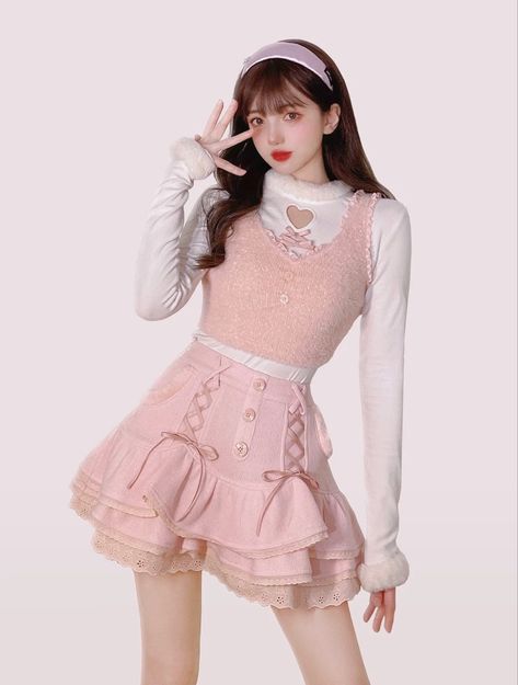 Female Skirt, Korean Y2k, Lizzie Hearts, Satin Bodycon Dress, Y2k Skirt, Japanese Kawaii, Skirt High Waist, Autumn Clothes, Skirt Women