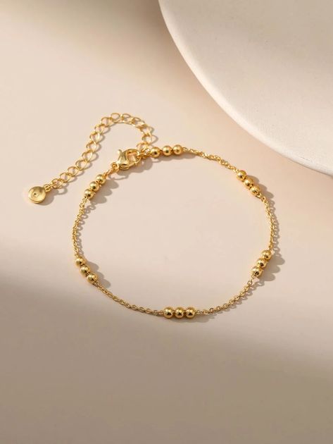 Gold bracelet simple