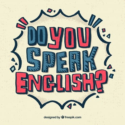 Do you speak english lettering backgroun... | Free Vector #Freepik #freevector #background #typography #text #english English Typography Design, Facebook Vector, English Typography, Typography Background, Lettering Background, Text English, English Wallpaper, Goal Ideas, English Day