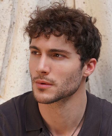 Haircuts Thick Curly Hair, Federico Massaro, Stop Thinking So Much, Medium Curly Hairstyles, Curly Hairstyles For Men, Fitness Portrait, Italian Photography, Men's Curly Hairstyles, Italian Hair