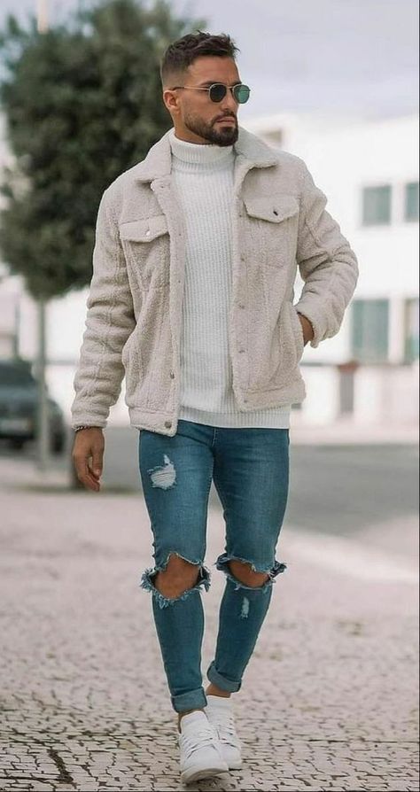 La Fashion Men, Men's Winter Outfits, Winter Outfits Men Streetwear, Outfits Men Streetwear, Mens Casual Outfits Summer, Trendy Mens Fashion, Men Fashion Casual Shirts, Stylish Men Casual, Street Style Outfits Men