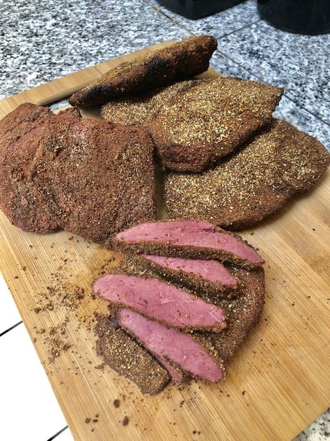 Goose Pastrami | Split Reed Goose Pastrami Recipe, Goose Pastrami, Goose Breast Recipes, Goose Breast Recipe, Pastrami Recipe, Goose Recipes, Curing Salt, Goose Hunting, Canadian Goose