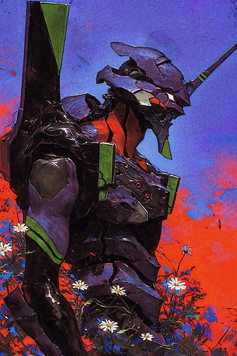 Evangelion artwork by KENVA Tech Character, Dbz Wallpaper, Evangelion Art, Neon Evangelion, Robots Concept, Genesis Evangelion, Robot Concept Art, Neon Genesis, Metroid