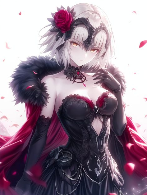 Jeanne D'Arc Alter Fate Jeanne Alter, Jeane D Arc, Jeanne D Arc Alter, Jeanne Alter, Gilgamesh Fate, Fate Stay Night Anime, Fate Anime Series, Anime Shadow, Funny Profile Pictures