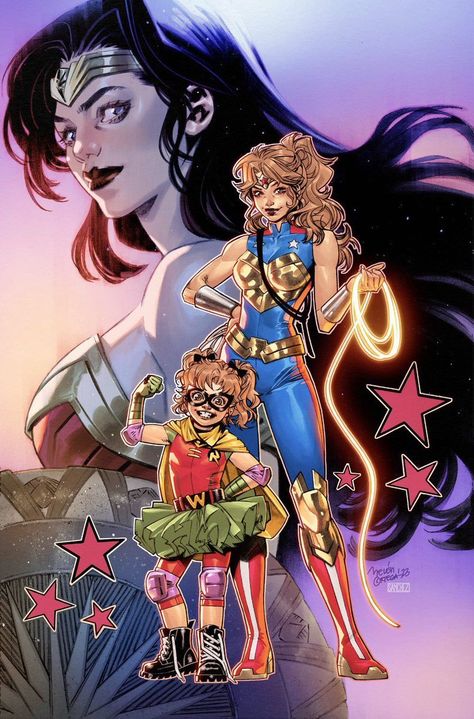 Tom King on X: "WONDER ROBIN (or just Lizzie at six hanging out with her big brothers) debuts in Wonder Woman #3. With wondrous art by the incredible @BelenOrtega_. https://t.co/uM1FodLNTl" / X Belen Ortega, Dc Comics Facts, Tom King, Dc Trinity, Wonder Woman Art, Comic Book Art Style, Dc Icons, Arte Dc Comics, Dc Comics Superheroes