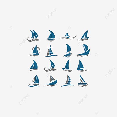 Sailboat Logo Design, Water Company Logo, Ship Logo Design, Boat Sketch, Sound Waves Design, Air Logo, Organic Logo Design, Banks Logo, Water Icon