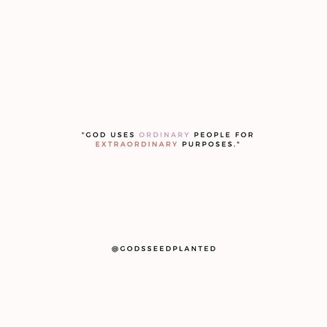 God’s promise… 👉🏼 “But God chose the foolish things of the world to shame the wise; God chose the weak things of the world to shame the strong.” (1 Corinthians 1:27) Relying on God 👉🏼 God doesn’t call the qualified; He qualifies the called. He uses ordinary people to do extraordinary things for His kingdom. Your availability is more important than your ability. Anything else to add 👉🏼 Remember, it’s not about being perfect or powerful. It’s about being willing to let God work through you... He Qualifies The Called, Relying On God, Being Perfect, Proverbs 31 Woman, But God, Illustrated Faith, Ordinary People, Faith Over Fear, Let God