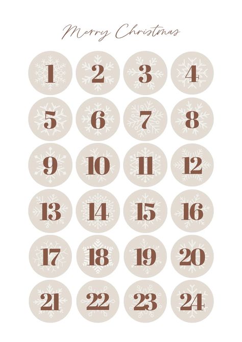 Templates Christmas Beige Aesthetic, Beige Aesthetic Christmas, Advent Calendar Boyfriend, Advent Calendar Aesthetic, Beige Christmas, Advent Calendar Ideas, Calendar Advent, Pastel Beige, Advent Calendar Christmas