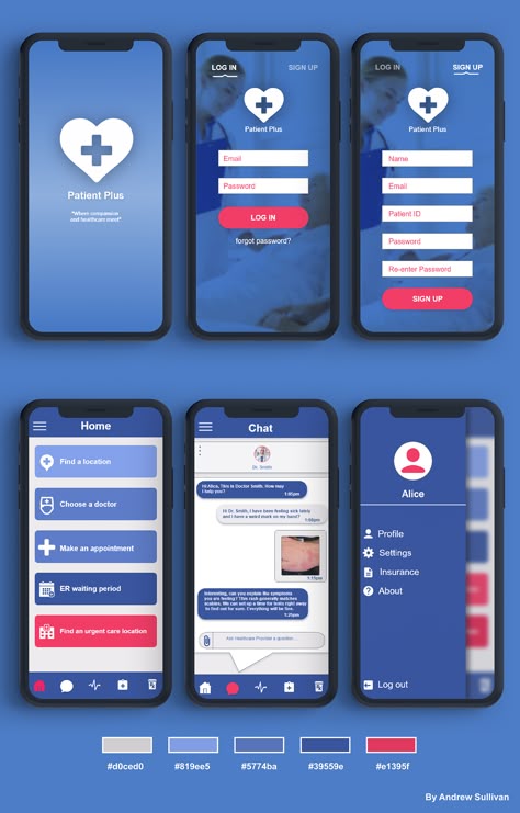 Ux Design Mobile App, App Mobile Design, Application Ui Design, Desain Ux, Health App Design, Ux Design Mobile, Login Design, App Design Layout, Medical App