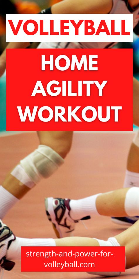 Volleyball Cardio Workout, Volleyball Agility Workouts, Volleyball Agility Drills, Plyometric Workout For Volleyball, Workout For Volleyball Players, Workouts For Volleyball Players, Volleyball Plyometrics, Volleyball Workouts At Home, Setter Volleyball