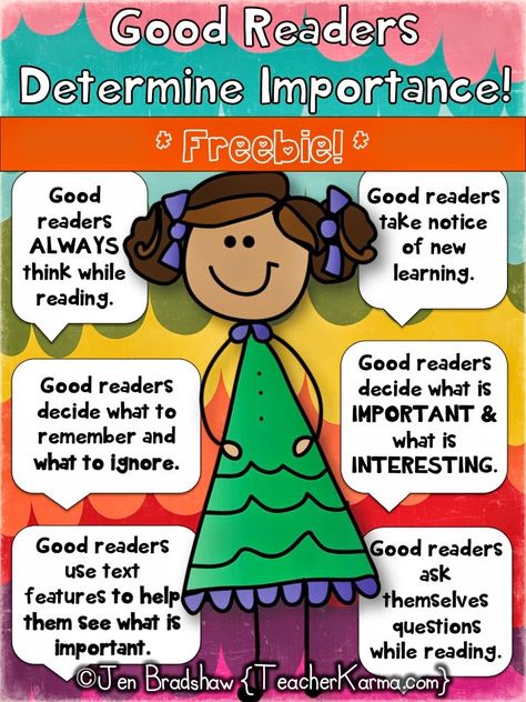 Determining importance lessons for improving comprehension ~ FREE! Determining Importance, Reader's Theater, Improve Reading Comprehension, Thinking Strategies, Fiction Story, Comprehension Skills, Classroom Freebies, 3rd Grade Reading, Teaching Ela