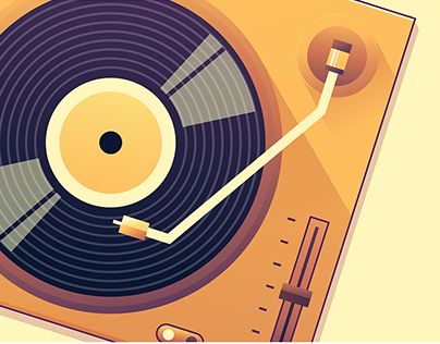 Electronic Music Illustrations Retro Lounge, Lounge Interiors, Music Illustration, Copyright Music, Music Album Cover, Music Blog, Cover Artwork, Love Music, I Love Music