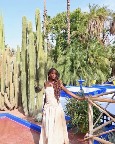 🌵⛲️🦋 #jardinmajorelle #yslmuseum #marrakech Ysl Museum, Travel Manifestation, Morocco Marrakech, Desert Vibes, Marrakech Morocco, Travel Wardrobe, Fashion Poses, Marrakech, Morocco