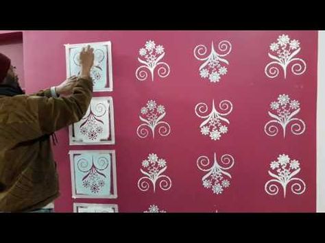 Wall Digains, Paint Room, Royal Decorations, Painting Textured Walls, 3d Wallpaper For Walls, Happy Anniversary Wishes, Asian Paints, Wall Paint Designs, Cherry Blossom Flowers