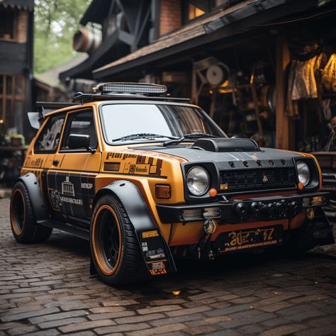 Modified Maruti 800 car in yellow and black color Maruti 800, Gear Tattoo, Spider Illustration, Pet Spider, Dark Evil, Toyota Supra Mk4, Cool Car Pictures, Free For Commercial Use, Car Illustration