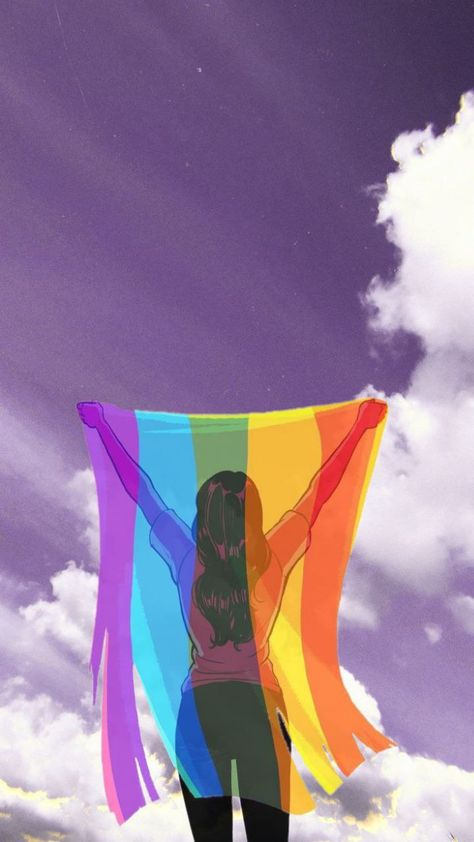 Ukraine People, Gay Aesthetic, Lgbt Love, Lgbt Art, Queer Art, Happy Pride, Rainbow Wallpaper, Rainbow Flag, Lgbt Pride