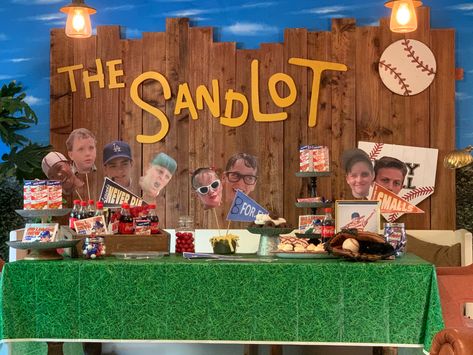 Sandlot Birthday Party, Sandlot Party, Sandlot Birthday, Benny The Jet Rodriguez, Homecoming Floats, Beautiful Outdoor Furniture, Sandlot, Birthday Party Theme Decorations, The Sandlot