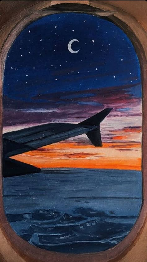 Cool Paintings For Guys, Painting Ideas Inspiration, Sunset Canvas Painting, Pink Canvas Art, 3 Canvas Art, Sky Art Painting, Acrylic Art Projects, Easy Canvas Art, Canvas Painting Designs