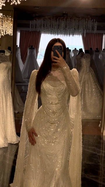 HAREM's Couture on Instagram: "Speechless! 🥰❤️ 🎥 @salon.irs #weddinggown #gown #dresses #weddingdresses #style #instagood #inspirational #inspiration #fashion #mode #moda #bridal #bride #bridetobe #viral #reels #beauty #beautiful #gorgeous" Arab Bridal Dress, Wedding Dresses Halal, Hijabi Bridal Dress, Turkish Bridal Dresses, Modest Wedding Dresses Hijab, Arabic Wedding Dress Muslim, Elegant Modest Wedding Dresses, Arab Wedding Dress, Hijabi Wedding Dress