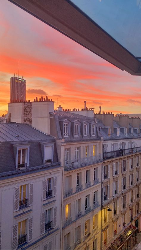 Coucher de soleil 
Paris 
Ville
City Pretty Skys, Sunset Paris, Paris Sunset, City Paris, Sunset Rose, Sunset City, Pretty Landscapes, Paris City, 2024 Vision