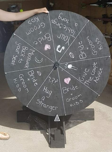 Bride And Groom Kiss Ideas Receptions, Wedding Spin The Wheel, Head Table At Wedding, Wedding Ideas Table Decorations, Wedding Kissing Games, Iris Wedding, Reception Decorations Wedding, Engagement Dinner, Wedding Decor Photos