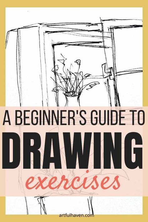 13 Drawing Exercises for Art Journaling Beginners (Absolutely Easy to Do) - Artful Haven Drawing Exercises For Beginners, 13 Drawing, Beginner Drawing Lessons, Improve Drawings, Beautiful Pencil Drawings, Beginner Sketches, Exercises For Beginners, Pencil Drawings For Beginners, Drawing Hair