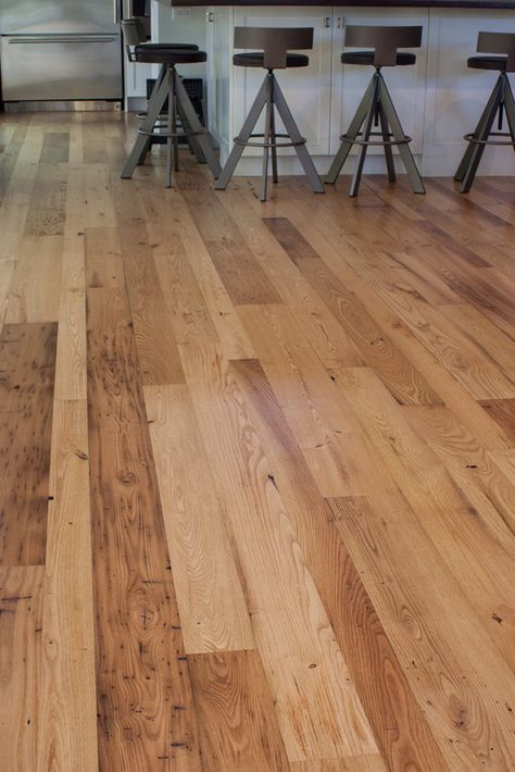 Reclaimed American Chestnut Flooring in Private Home Chestnut Flooring, American Chestnut, Private Home, Tongue And Groove, Milling, Kitchen Flooring, Lumber, Chestnut, Hardwood Floors