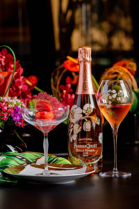 A blend of 90% Chardonnay and 10% Pinot Noir grapes, this 2010 vintage Belle Epoque Rosé from Perrier-Jouët has a delicate, floral character, perfectly showcasing the unique character of its vintage. The nose is full of delicate, spring flower aromas, ripe peaches and zesty, citrus elements before a richer, red berry aroma develops. Click the link to shop now. Fruit Galette, Citrus Desserts, Pinot Noir Grapes, Perrier Jouet, Glass Packaging, Health Living, Rose Champagne, Fruit Filling, Ripe Fruit