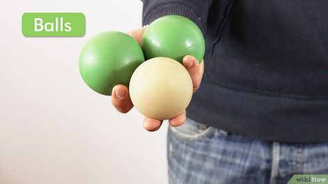 How to Juggle: 7 Steps (with Pictures) - wikiHow Circus Tricks, Easy Starters, How To Juggle, Party Hacks, Gray Matters, Health Technology, Hobbies And Interests, Billy Joel, Party Entertainment