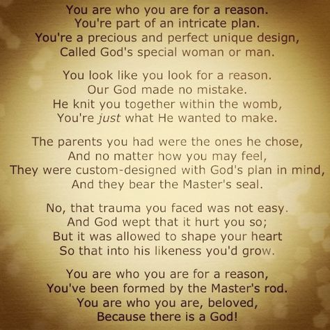 I am Not an Accident - Nor is my life. Forth verse resonates with me. Awesome Russell Kelfer poem Purpose Driven Life Quotes, Purpose Driven Life Book, Gods Promises Quotes, Promises Quotes, Purpose Driven Life, Inspirational Poems, Life Book, Purpose Driven, Gods Promises