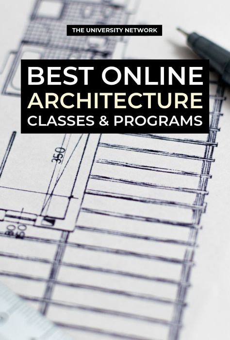 Here are the best online classes & programs for #architecture! Learn Architecture, Architecture Software, Architecture Career, College Survival Guide, Online Architecture, College Club, College Resources, Architecture Program, College Motivation