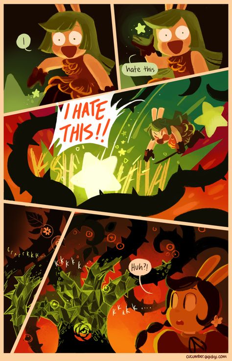 Cucumber Quest, aka The One With The Reluctant Rabbit Hero and His Gung-Ho Rabbit Little Sister Cucumber Quest, Gung Ho, Pretty Colours, Little Sisters, Graphic Novel, Funny Stuff, Unique Art, Cucumber, The One